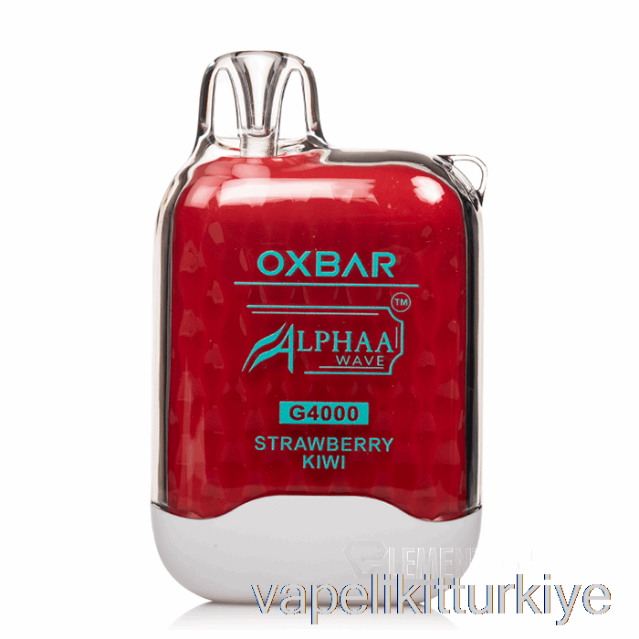 Vape Likit Oxbar G4000 Tek Kullanımlık çilek Kivi